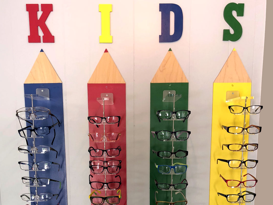 Selection of kids glasses